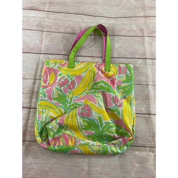 Lilly Pulitzer Estee Lauder Tropical Tote Bag - OS - Picture 9 of 11